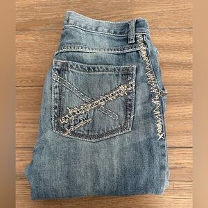 Wrangler 20X Size 16 Regular Jeans Inseam 30 inches Waist Across 15 inches